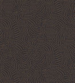 Passy Wallpaper by Casamance Noir / Camel Passy Wallpaper by Casamance Noir / Camel