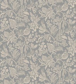 Pastel Wallpaper by Casamance Pierre Bleue