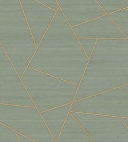 Patchwork Tropical Wallpaper by Jannelli&Volpi Blue Patchwork Tropical Wallpaper by Jannelli&Volpi Blue