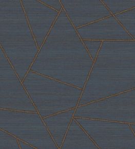 Patchwork Tropical Wallpaper by Jannelli&Volpi Navy Patchwork Tropical Wallpaper by Jannelli&Volpi Navy