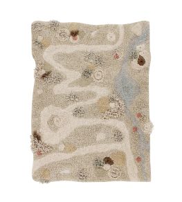 Path Of Nature Rug by Lorena Canals Natural Olive Path Of Nature Rug by Lorena Canals Natural Olive