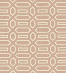 Pavilion Fabric by Schumacher Temple Pink
