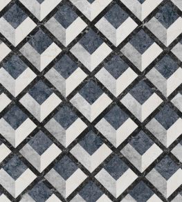 Pavimentum Wallpaper by Coordonne Sapphire