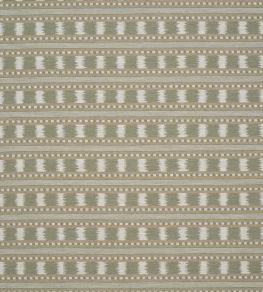 Paxton Fabric by James Hare Green/Natural
