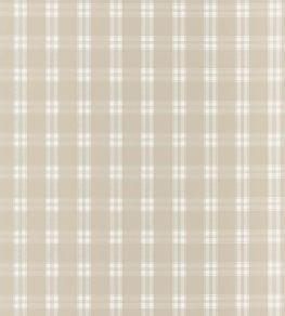 Payton Check Wallpaper by Anna French Beige