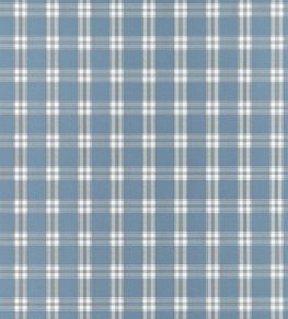 Payton Check Wallpaper by Anna French Blue