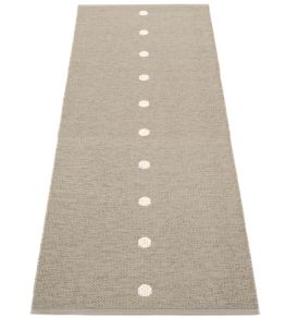 Peg Runner Rug by Pappelina Dark Linen/Vanilla Peg Runner Rug by Pappelina Dark Linen/Vanilla