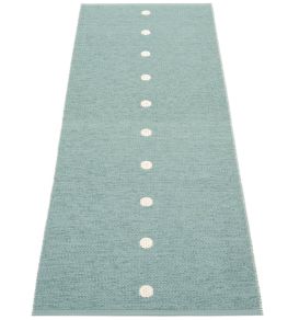 Peg Runner Rug by Pappelina Haze/Vanilla