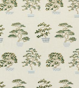 Penjing Fabric by Sanderson Scallion Green Penjing Fabric by Sanderson Scallion Green