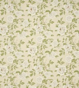 Peony Tree Fabric by Sanderson Neutral/Duck Egg