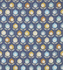 Pepino Fabric by Scion Sky / Cinnamon / Ink Pepino Fabric by Scion Sky / Cinnamon / Ink