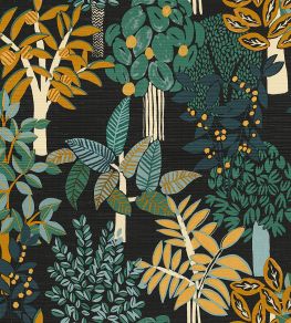 Peradeniya Wallpaper by Casamance Noir/Multico Peradeniya Wallpaper by Casamance Noir/Multico