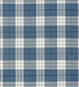 Percival Plaid Fabric by Thibaut True Blue Percival Plaid Fabric by Thibaut True Blue