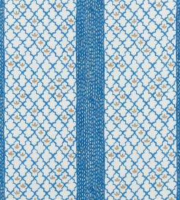 Pergola Trellis Fabric by Designers Guild Cobalt Pergola Trellis Fabric by Designers Guild Cobalt