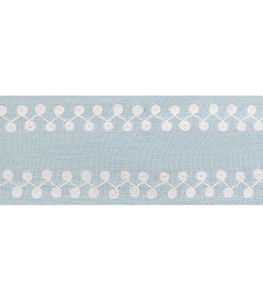 Perla Tape Trimming by Thibaut Powder Perla Tape Trimming by Thibaut Powder