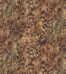 Persian Leopard Fabric by Arley House Ember Persian Leopard Fabric by Arley House Ember