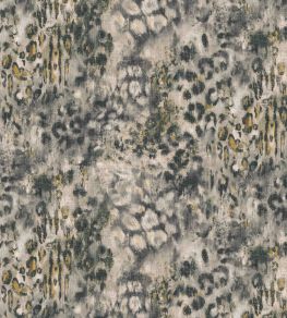 Persian Leopard Fabric by Arley House Smoke Persian Leopard Fabric by Arley House Smoke