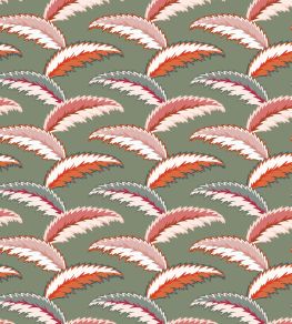 Persian Palm Wallpaper by Ottoline Sage Green Persian Palm Wallpaper by Ottoline Sage Green