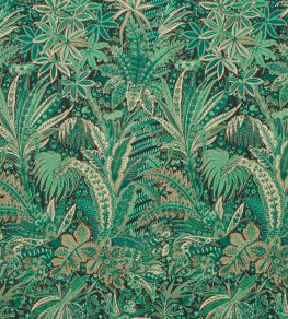 Persian Voyage in Amersham Linen Fabric by Liberty Jade Persian Voyage in Amersham Linen Fabric by Liberty Jade