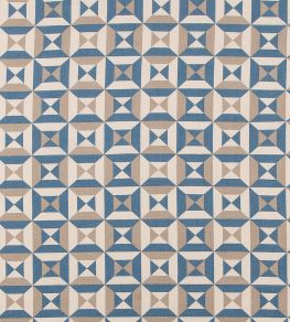 Perspectivo Fabric by Vanderhurd Azul & Beige/Moonstone Perspectivo Fabric by Vanderhurd Azul & Beige/Moonstone
