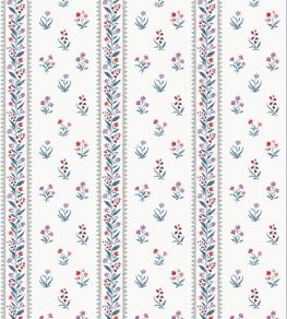 Petit Dapuri Fabric by Nina Campbell Blue