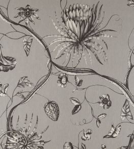 Phaedra Wallpaper by Zoffany Silver Phaedra Wallpaper by Zoffany Silver