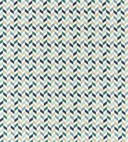 Phoenix Fabric by Studio G Mineral/Navy