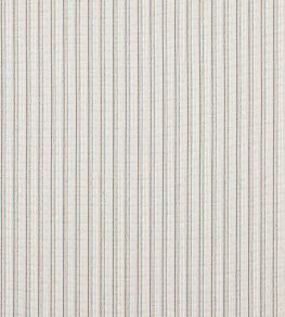 Pico Stripe Fabric by Jane Churchill Indigo/Copper Pico Stripe Fabric by Jane Churchill Indigo/Copper