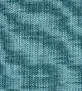 Piet Performance Linen Fabric by Schumacher Aquamarine