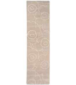 Piirto Unikko Runner Rug by Marimekko Greige Piirto Unikko Runner Rug by Marimekko Greige