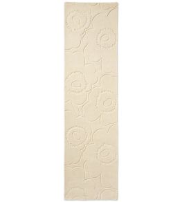 Piirto Unikko Runner Rug by Marimekko Natural White Piirto Unikko Runner Rug by Marimekko Natural White