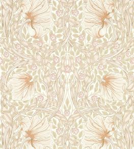 Pimpernel Wallpaper by Morris & Co Cochineal Pink