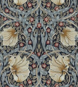 Pimpernel Wallpaper by Morris & Co Indigo/Hemp Pimpernel Wallpaper by Morris & Co Indigo/Hemp