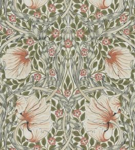 Pimpernel Wallpaper by Morris & Co Rose Cockle/Sage