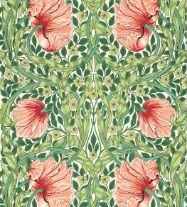 Pimpernel Wallpaper by Morris & Co Shamrock/Watermelon Pimpernel Wallpaper by Morris & Co Shamrock/Watermelon