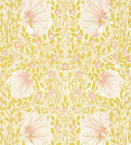 Pimpernel Wallpaper by Morris & Co Sunflower / Pink