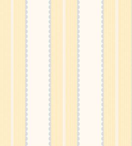 Pin Up Stripe Wallpaper by Woodchip & Magnolia Soft Yellow Pin Up Stripe Wallpaper by Woodchip & Magnolia Soft Yellow