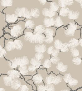 Pine Wallpaper by Sandberg Beige Pine Wallpaper by Sandberg Beige