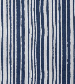 Pintado Stripe Fabric by Thibaut Navy Pintado Stripe Fabric by Thibaut Navy