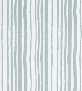 Pintado Stripe Fabric by Thibaut Seafoam Pintado Stripe Fabric by Thibaut Seafoam
