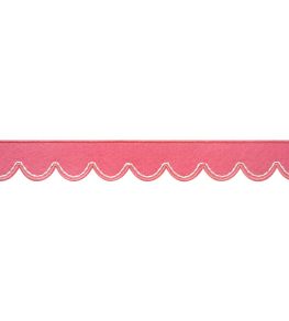 Pippa Tape Trimming by Thibaut Peony Pippa Tape Trimming by Thibaut Peony
