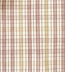 Pippin Check Fabric by Ian Sanderson Amber