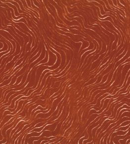 Piti Fabric by Casamance Orange Brule Piti Fabric by Casamance Orange Brule
