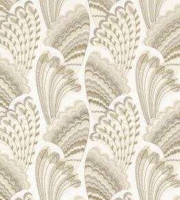 Piuma Fabric by Camengo Naturel Piuma Fabric by Camengo Naturel