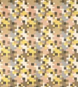 Pixel Fabric by Thibaut Apricot and Ginger Pixel Fabric by Thibaut Apricot and Ginger