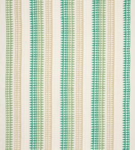 Pizaro Fabric by Jane Churchill Green Pizaro Fabric by Jane Churchill Green