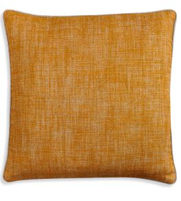 Plain Linen Cushion by Fermoie Club Yellow