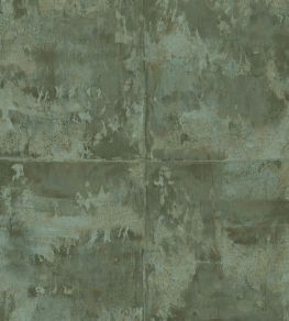 Platinum Wallpaper by Arte Moss Green
