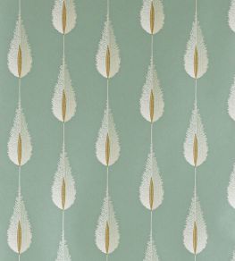 Plato Wallpaper by Jane Churchill Aqua Plato Wallpaper by Jane Churchill Aqua