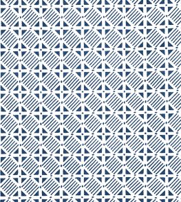 Plaza Fabric by Thibaut Navy Plaza Fabric by Thibaut Navy